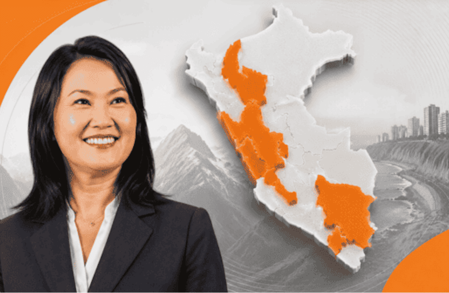¿En qué regiones ganó Keiko Fujimori? Lista oficial